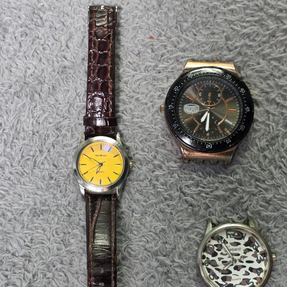Mixed Brand Watch Lot Waltham Geneva Betty Boop Parts Repair Repair 10+ Vintage